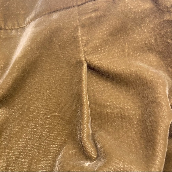 RW & CO Sz 10 Velour Pleated Front Pockets Straight Leg High Rise Trousers NEW - Picture 13 of 13